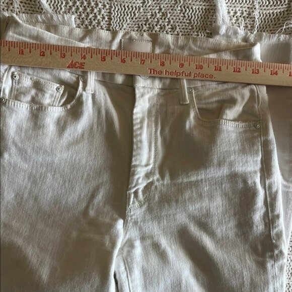 MOTHER Fairest Of Them All High Waisted Looker Ankle Fray Sz 26 - Picture 4 of 15